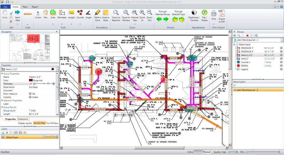 screenshot of ACCEO Estimation